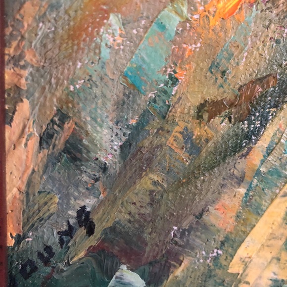 Vintage Original Framed Oil on Canvas - Picture 2 of 11